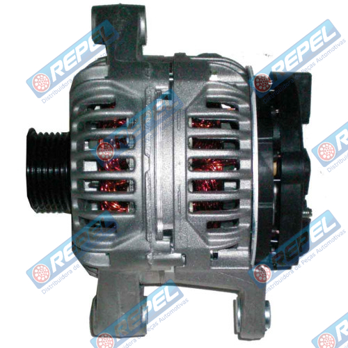 Alternador Bosch 12V 120Amp. Astra Vectra S10 Omega Blazer Corsa C/Polia 6Estrias Catracada C/rolame
