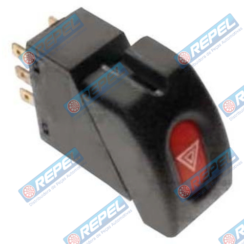 Botão Alerta s/Alarme GM Corsa Todos 94>