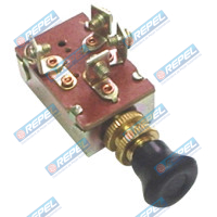 Chave de Luz Universal Puxar 2 pontos c/parafuso