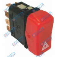 Botão de Alerta MBB Bicudo 1988 a 1995 12V MBB 1418