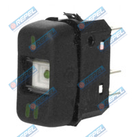 Chave Luz MBB Bicudo 88A95 Caminhões e Ônibus PRETO 12V 2 Posição