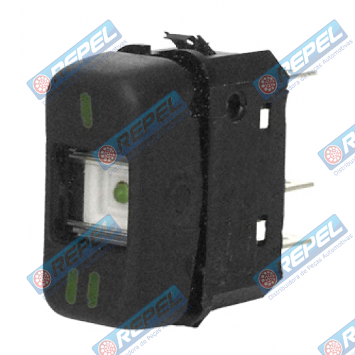 Chave Luz MBB Bicudo 88A95 Caminhões e Ônibus PRETO 12V 2 Posição