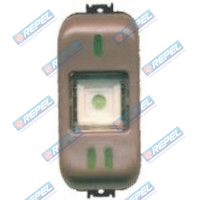 Chave Luz MBB Bicudo 88A95 Caminhões e Ônibus Marrom 12V 2 Posição 