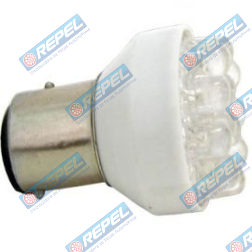 Lâmpada Led Lampled 1141 24V Cristal (Pár)