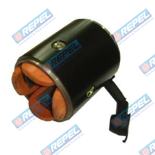 Conjunto Bobina e Carcaça e Partida Denso 12V John Deere 3510 7515 7505 9965