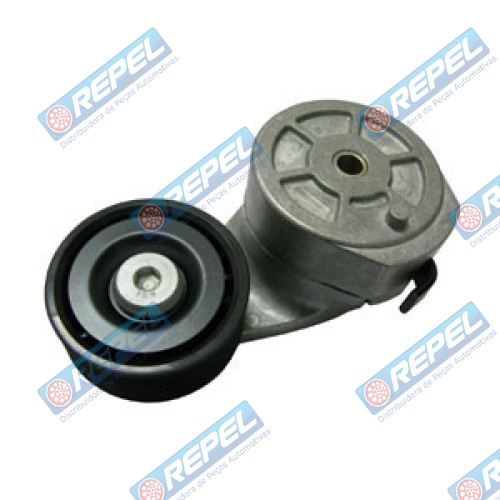 Esticador Correia (Tensor)  Scania Série 4 124 144 164 Motor V8 Sem Ar Condicionado (polia estriada)