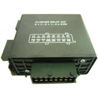 Rele de Seta Scania Série 4 114 124 16 saidas 24V 