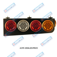 Conjunto Lanterna Traseira LED Carreta Randon >2011 C/LED em Todas Lanternas Lado Direito