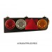 Conjunto Lanterna Traseira LED Carreta Randon C/triangulo Lado Direito