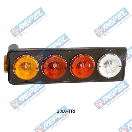 Conjunto Lanterna Traseira Carreta Facchini e Universal 