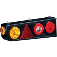 Conjunto Lanterna Traseira Randon Moderna 2009> C/Triangulo Lado Direito