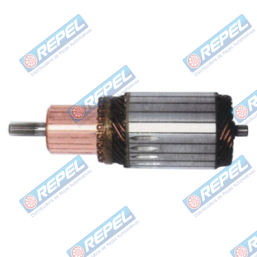 Induzido Partida 12V Nipodenso Empilhadeira Hyster Kia Besta 2.7 167MM