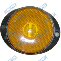 Lanterna Lateral LED Amarelo Carreta Randon 2010> S/Suporte