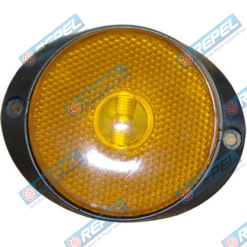 Lanterna Lateral LED Amarelo Carreta Randon 2010> S/Suporte