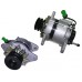 Alternador Mitsubishi 12V 75Amp. Toyota Hilux 98 a 2004 C/ Bomba Vácuo Polia Dupla