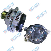 Alternador Denso 12V 90Amp. Toyota Hilux e SW4 2005> Polia Louca 7Canal Alternador Denso 12V 90Amp. Toyota Hilux e SW4 2005> Polia Louca 7Canal