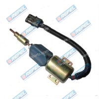 Válvula Solenoide Afogamento Caminhão VW Cargo MWM Cummins 12V 3Terminais