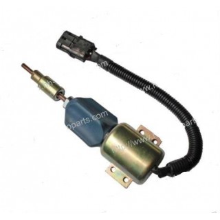 Válvula Solenoide Afogamento Caminhão VW Cargo MWM Cummins 12V 3Terminais