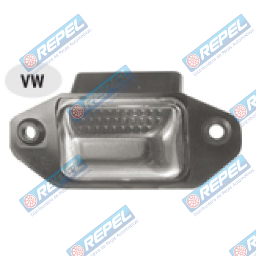 Lanterna de Placa Gol Bolinha 1995 a 1999 s/soquete