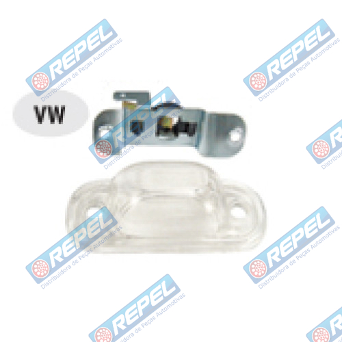 Lanterna de Placa Gol Parati Saveiro Voyage Santana 1986>