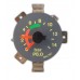 Manômetro Pressão Ar Duplo Painel Polak MBB 1417 1721 2428 2423 1620 2000>  