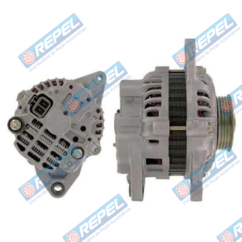 Alternador Mitsubishi 12V 75Amp. HYUNDAI Accent Excel Ponei Scoupe MITSUBISHI Lancer 