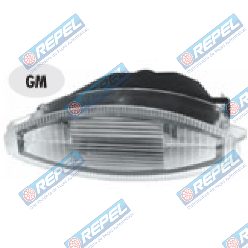 Lanterna de Placa Celta 2007 Corsa 1994> Kadett 1996> Vectra 1997 a 1999