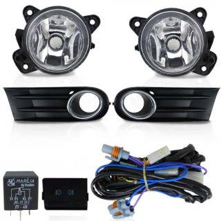 Kit Farol Milha VW Gol Parati Saveiro G5 2009 2010 2011 2012 C/Chave Original