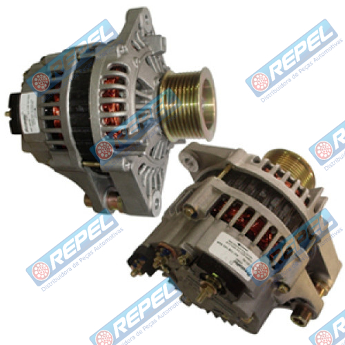 Alternador 12V 90AMP. Ford Cargo F250 F350 F4000 Cummins Polia 8 Canais