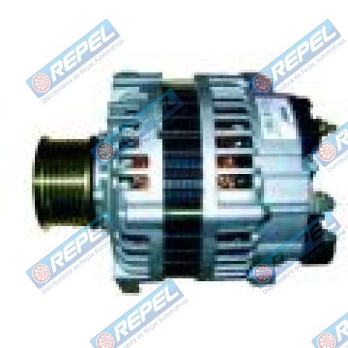 Alternador 12V 110AMP. New Holland TM 150 180 Case MXM 150 180 CNH (subst. Iskra 11203145)