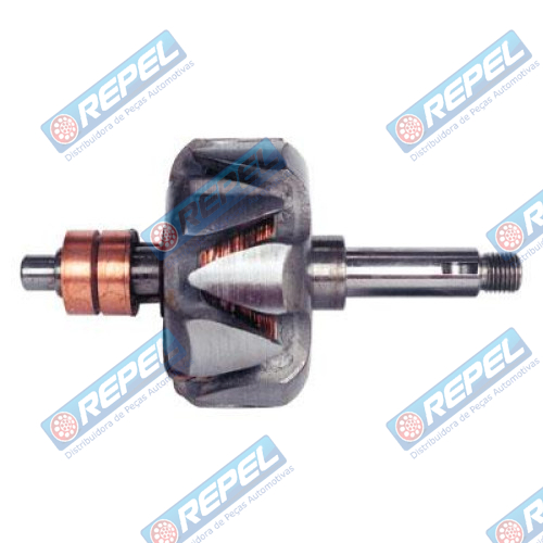 Rotor Alternador Bosch 12V 65Amp. Caminhão VW Ford Cargo Cummins