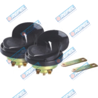 Buzina Caracol Dupla 12V 2 Terminais Universal