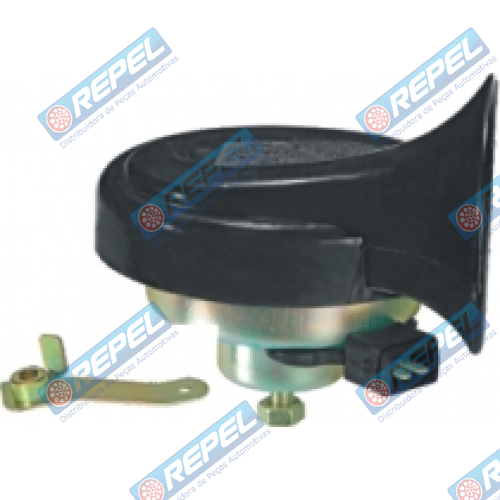 Buzina Caracol Individual 12V c/ Plug Universal