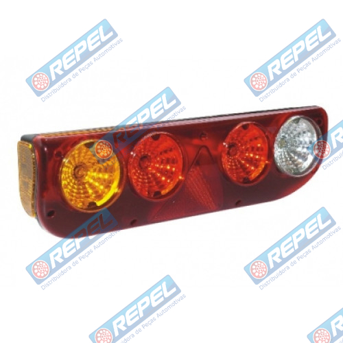 Lanterna Traseira Brapoint II Carreta Guerra 2005 a 2008 Gotti Lado Direito