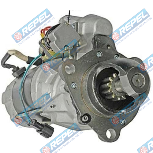 Motor Partida Nikko 24V 12D. Komatsu GD655 WA380 PC300 Motor Série C 8.3 Cummins SAAD6D114E-2