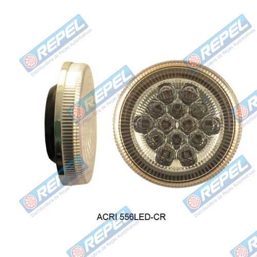 Lanterna Led Conj. Tras. Randon Moderna Cristal Bi-volt