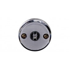 Lanterna Lateral LED Bi-Volt Cristal Carreta Randon >2010 S/Suporte