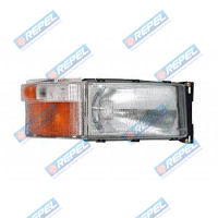 Farol Scania 124 98> Lado Direito Com Lanterna Seta