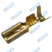 Terminal Encaixe Mini Fêmea Mosquinho 2.8mm C/Trava (PCT 100)