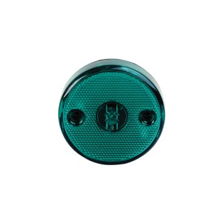 Lanterna Lateral LED Bi-Volt Verde Carreta Randon >2010 S/Suporte