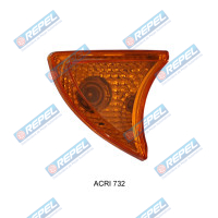 Lanterna Dianteira Frontal Iveco Stralis Tector Cursor Amarela Lado Esquerda