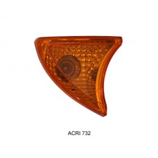Lanterna Dianteira Frontal Iveco Stralis Tector Cursor Amarela Lado Esquerda