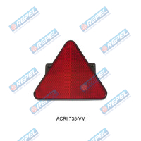 Triangulo Adaptação Lanterna Traseira Vermelho Universal Triangulo Adaptação Lanterna Traseira Vermelho Universal