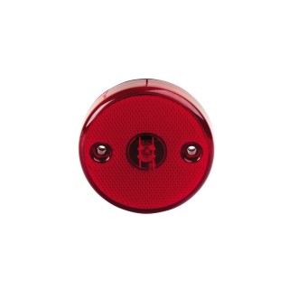 Lanterna Lateral LED Bi-Volt Vermelha Carreta Randon >2010 S/Suporte