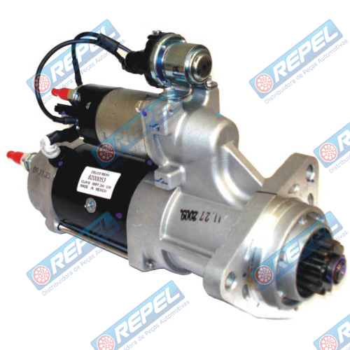 Motor Partida Delco 38MT 24V Ford Cargo 1932 2632 2932 4532 5032 Eletrônico 2011> 8.3L Cummins