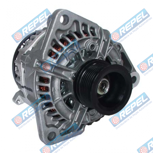 Alternador Bosch 24V 80Amp. Caminhão VW Titan e Constellation 