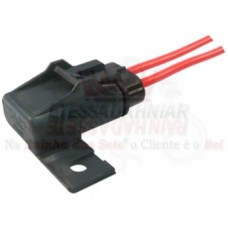 Porta Fuzivel C/Tampa Universal Adaptação Fio 4MM