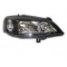 Farol Principal GM Astra 98 a 2002 Mascara Negra Lado Esquerdo