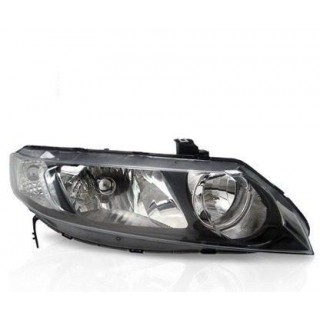 Farol Principal Honda New Civic 2007 2008 2009 2010 2011 2012 Lado Esquerdo