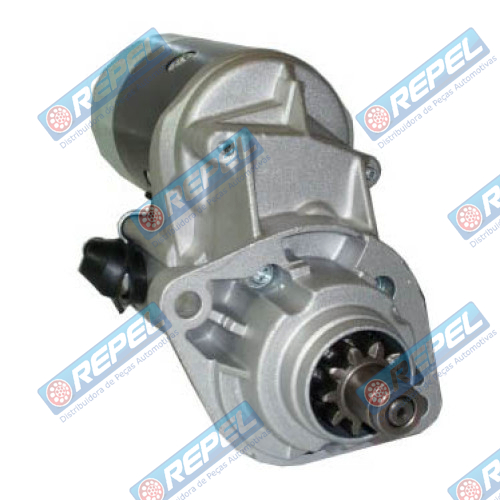 Motor Partida Denso 24V 10D 2Furos Komatsu PC200-6 JCB426B Empilhadeira Hyundai 740 Cummins 